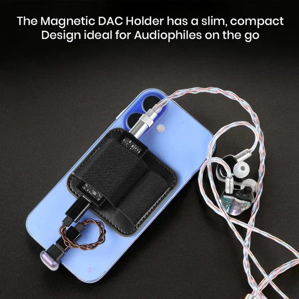 AUDIOCULAR AC42 Magnetic DAC Dongle Holder – MagSafe-Compatible Holster - Image 4