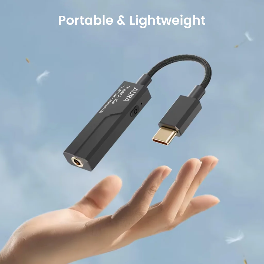 AUDIOCULAR AURA Hi-Res Portable DAC Dongle CS43131 + SGM8262 Amp - Image 11