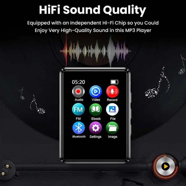 AUDIOCULAR M01 Portable Mp3 Music Player With FM & Built-in Speaker - Image 12
