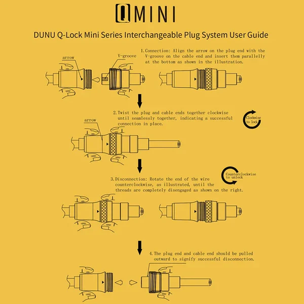 Dunu Lyre Mini 240-Strand High-Purity OCC Modular Upgrade Cable for IEM - Image 12