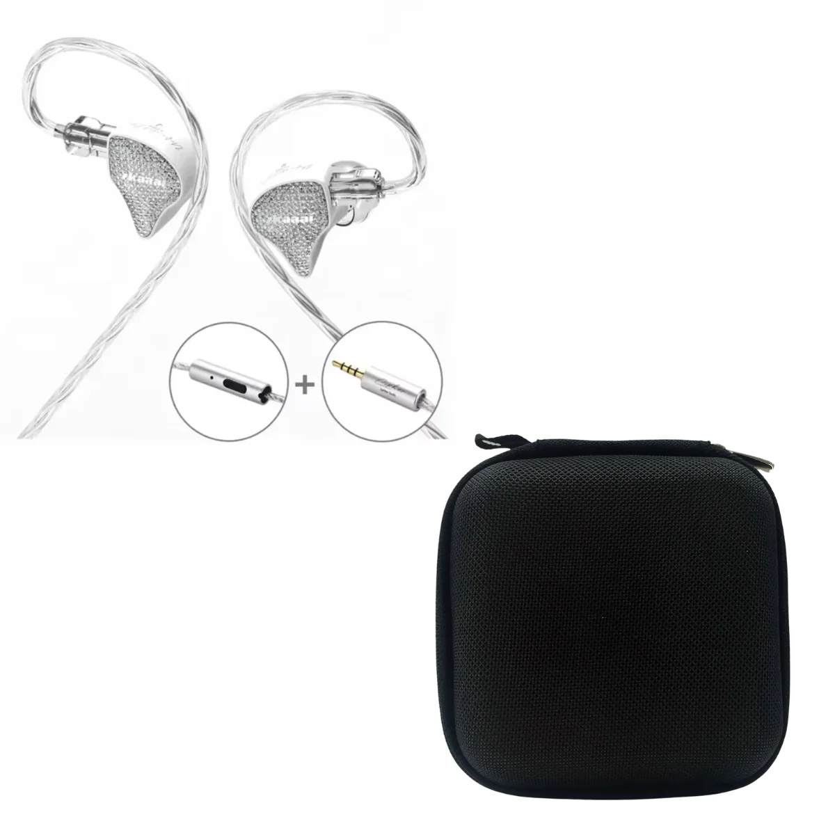 EarAcoustic x Zkaaai Cipher IEM With Mic & EarAudio Carry Case - Image 5