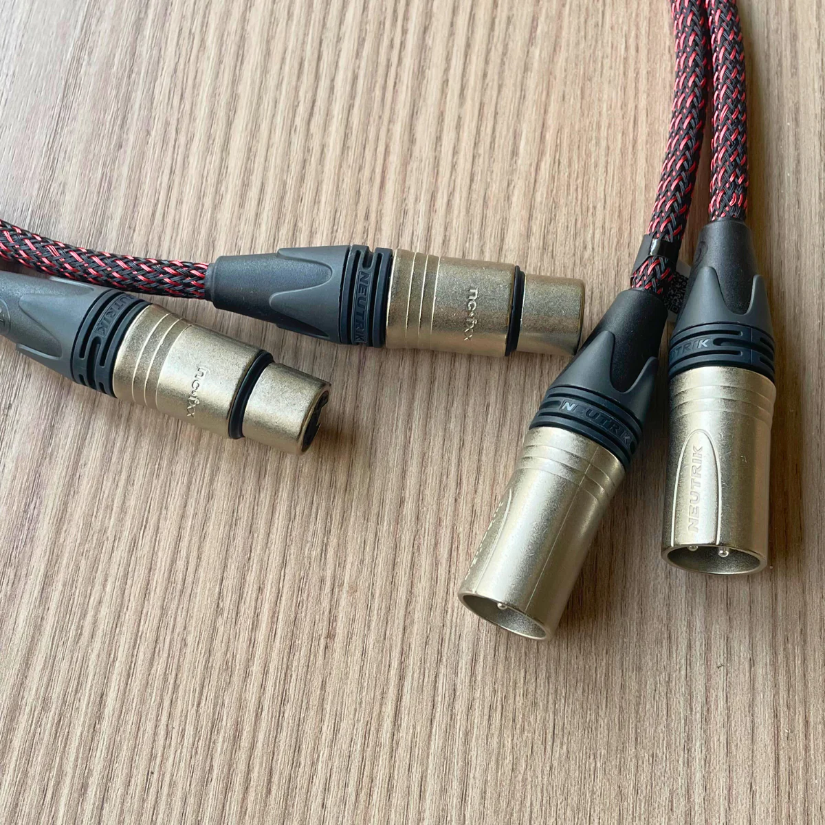 EarAudio Premium 3 Pin XLR Male To 3 Pin XLR Female Interconnects Cable - Image 3