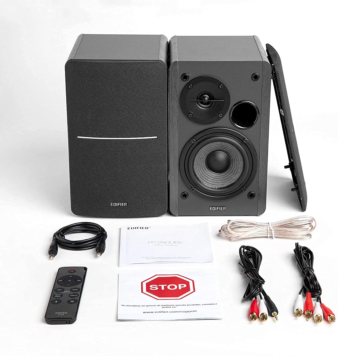 Edifier R1280DBS Active 2.0 Bluetooth Bookshelf Speaker - Image 4