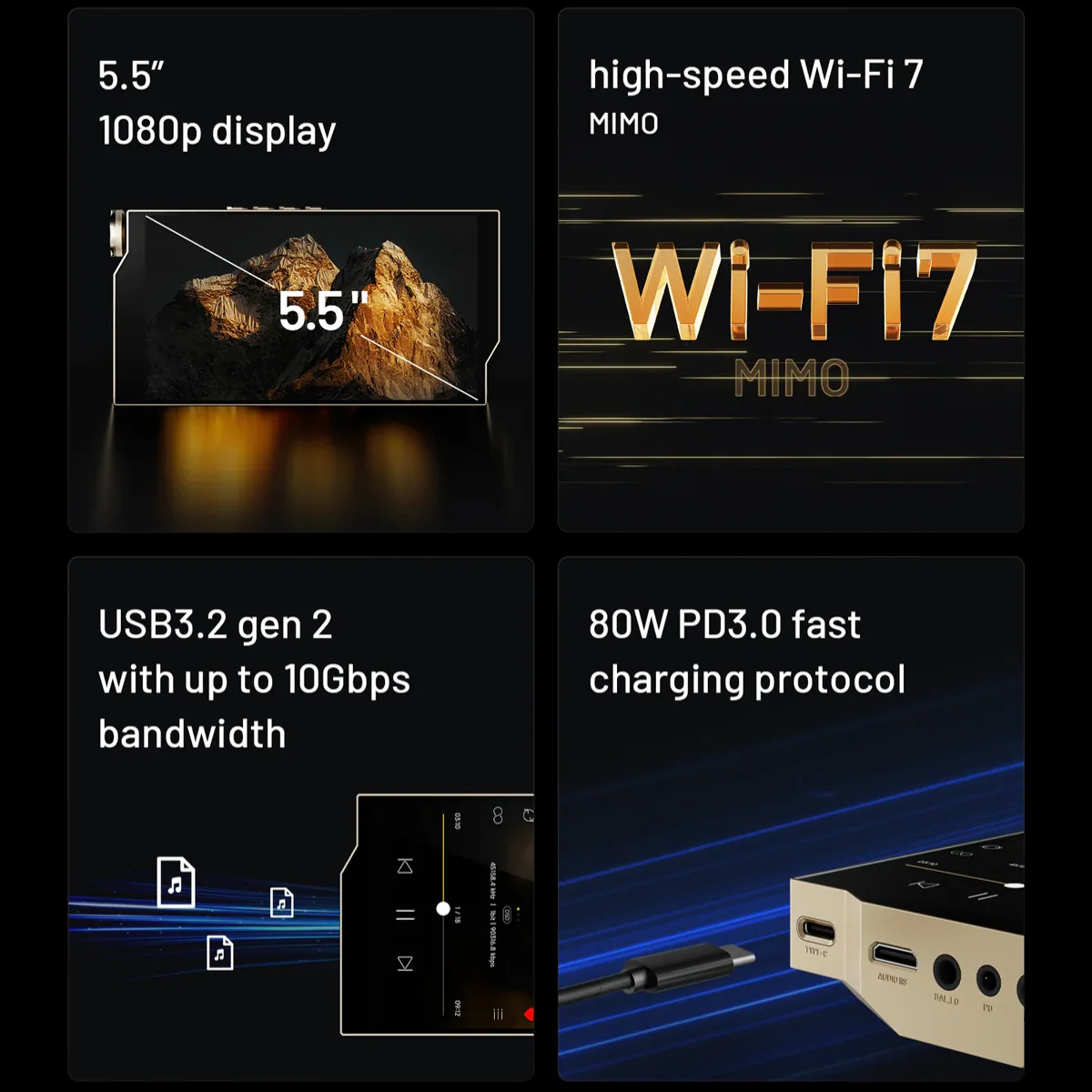 HiBy RS8 II Ultra Hi-End Android Digital Audio Player - Image 31