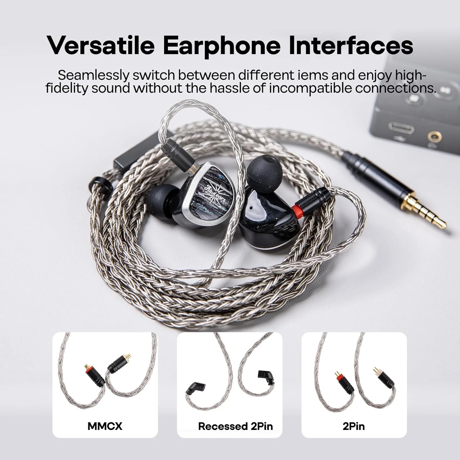 Open Box TRIPOWIN Zonie Upgrade Cable With Microphone For IEMS - Image 8