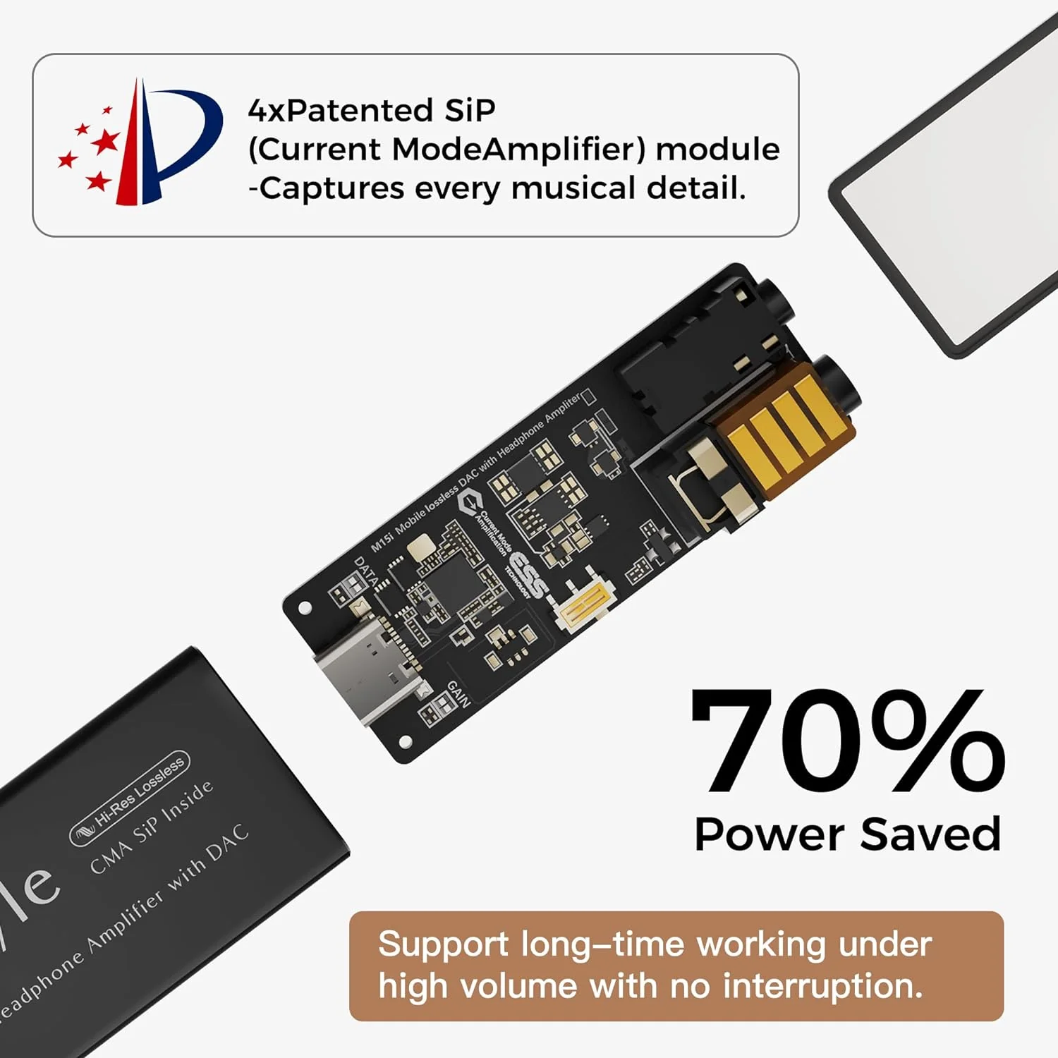 Questyle M15i Hi-Res Lossless Portable DAC & Amp - Image 8