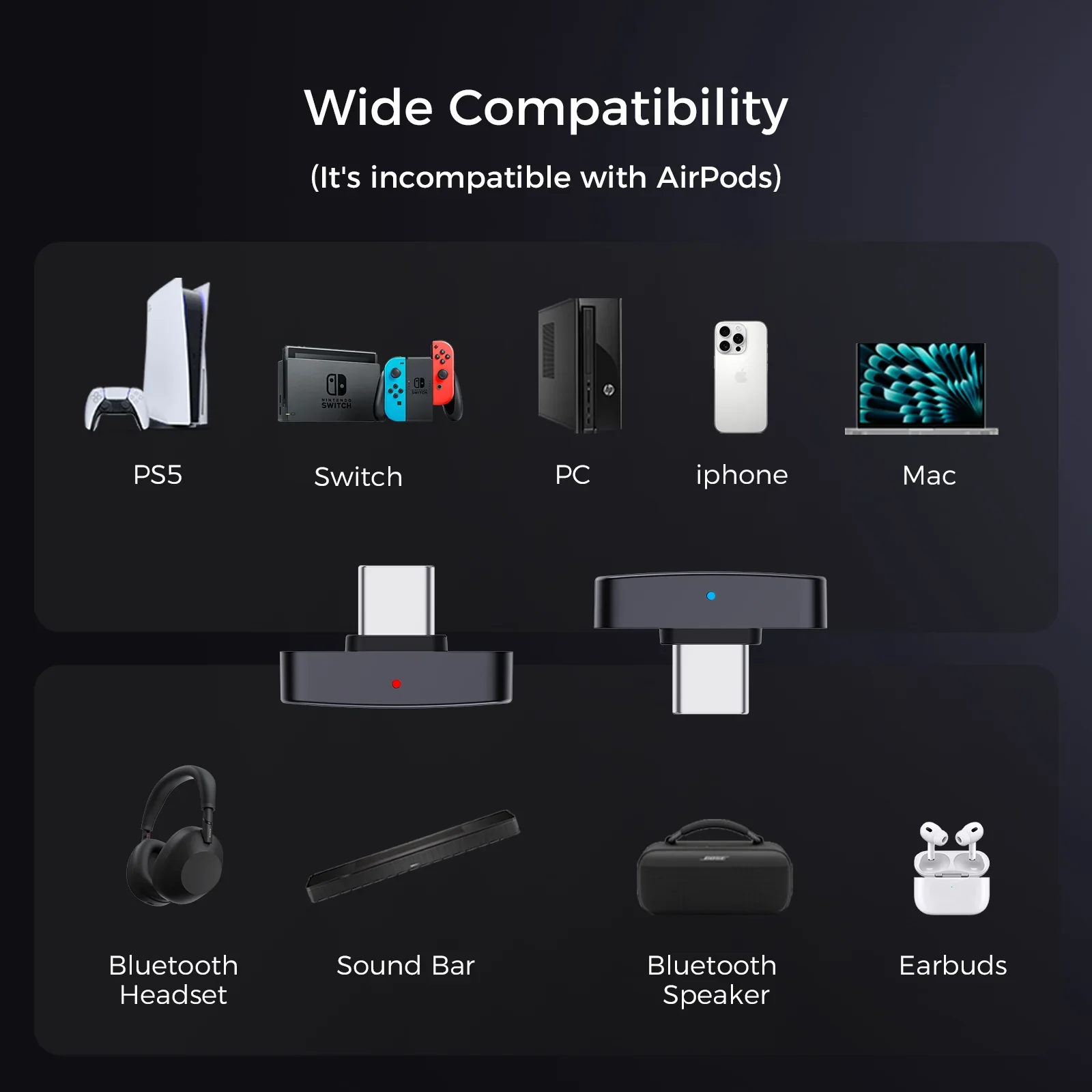 Questyle QCC Dongle Pro Lossless Bluetooth Transmitter - Image 7