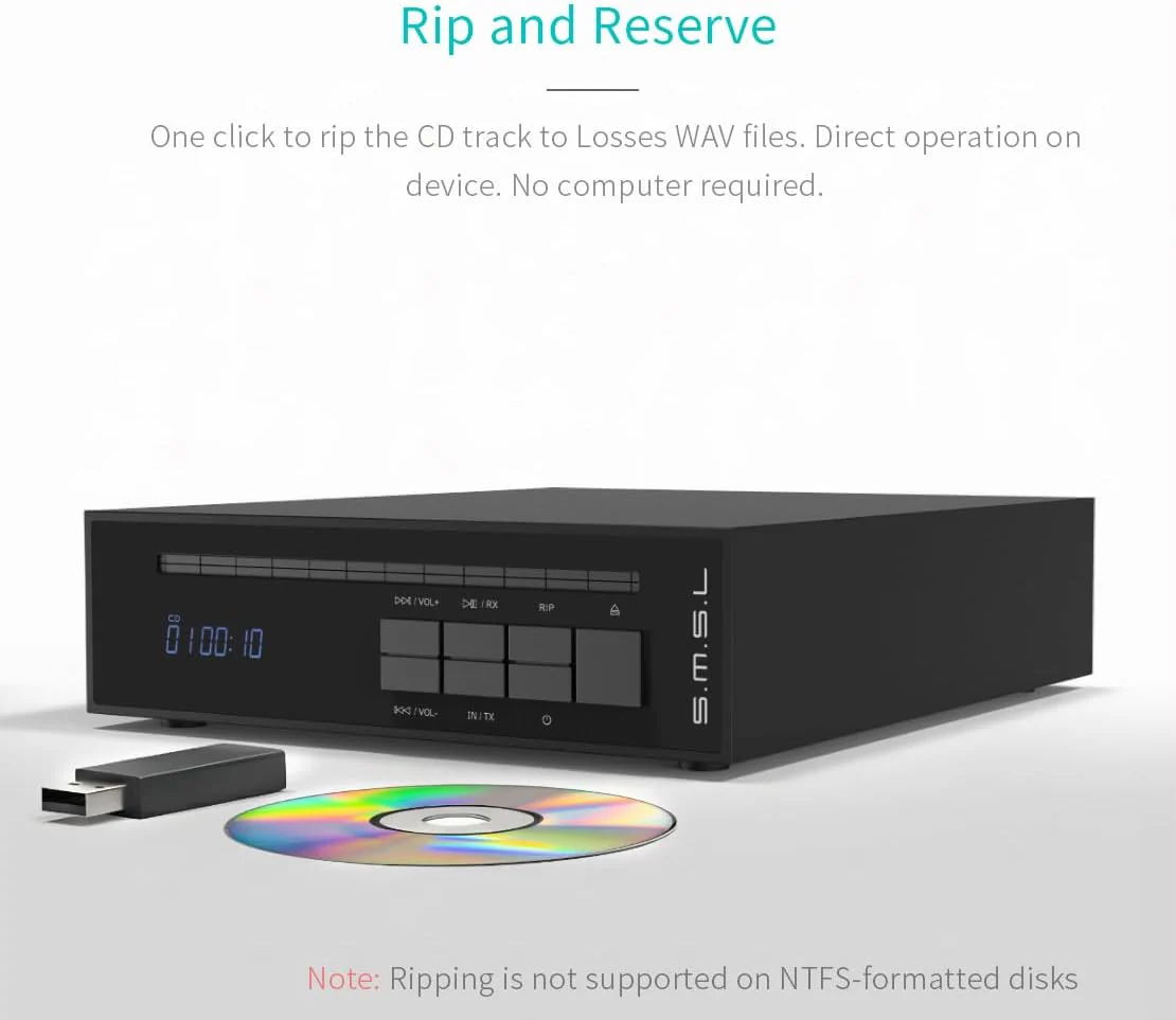 SMSL PL20 CD Player - Image 5