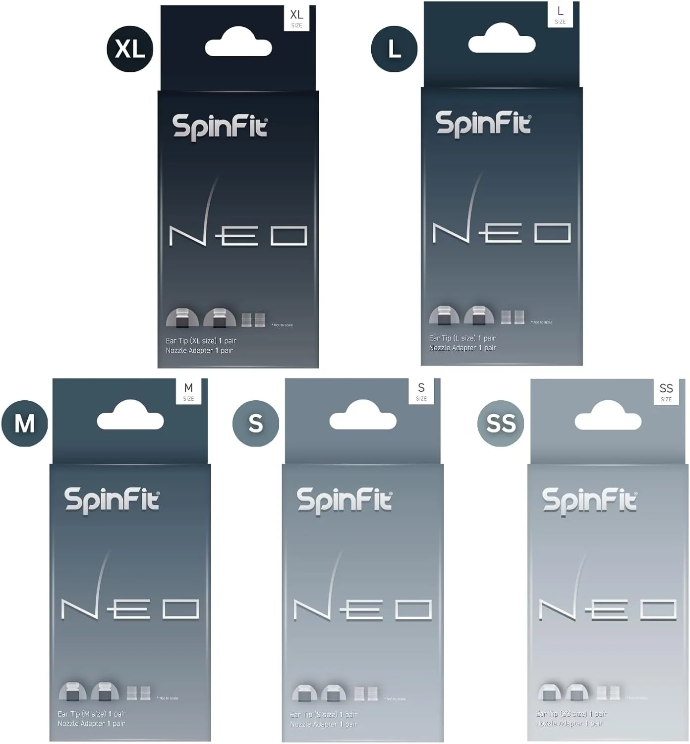 SpinFit Neo Silicone Eartips - Image 8